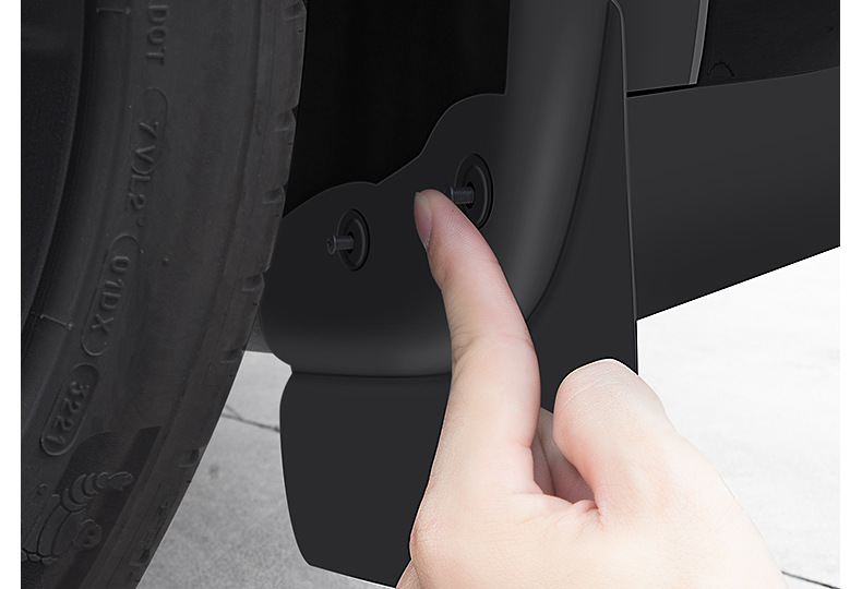 Suitable for Tesla Fender Facelift Version Model 3/Y/Six-Seater Yl Tire Front Fender Modification Accessories