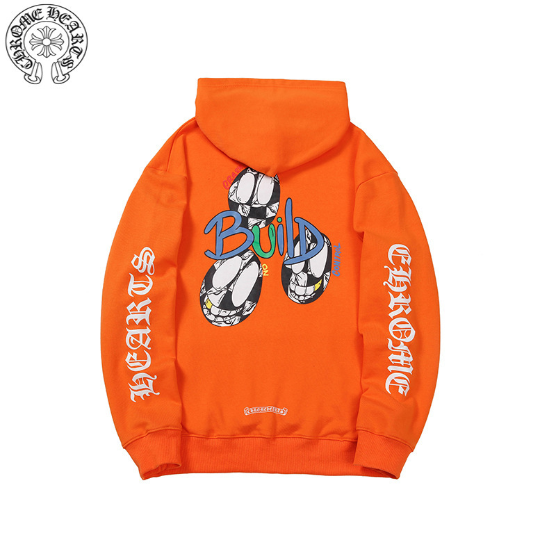 24新款chrome Hearts 克罗伈卫衣正确版马蹄连帽卫衣广州工厂批发|undefined