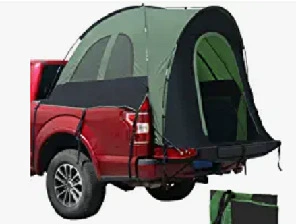 Fishing Camouflage Car Tail Tent – Avtomobil dam çadırları - pickup-truck-tent-small-green-3-4