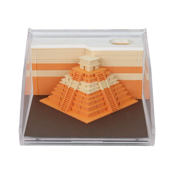 Lightweight pyramid with light