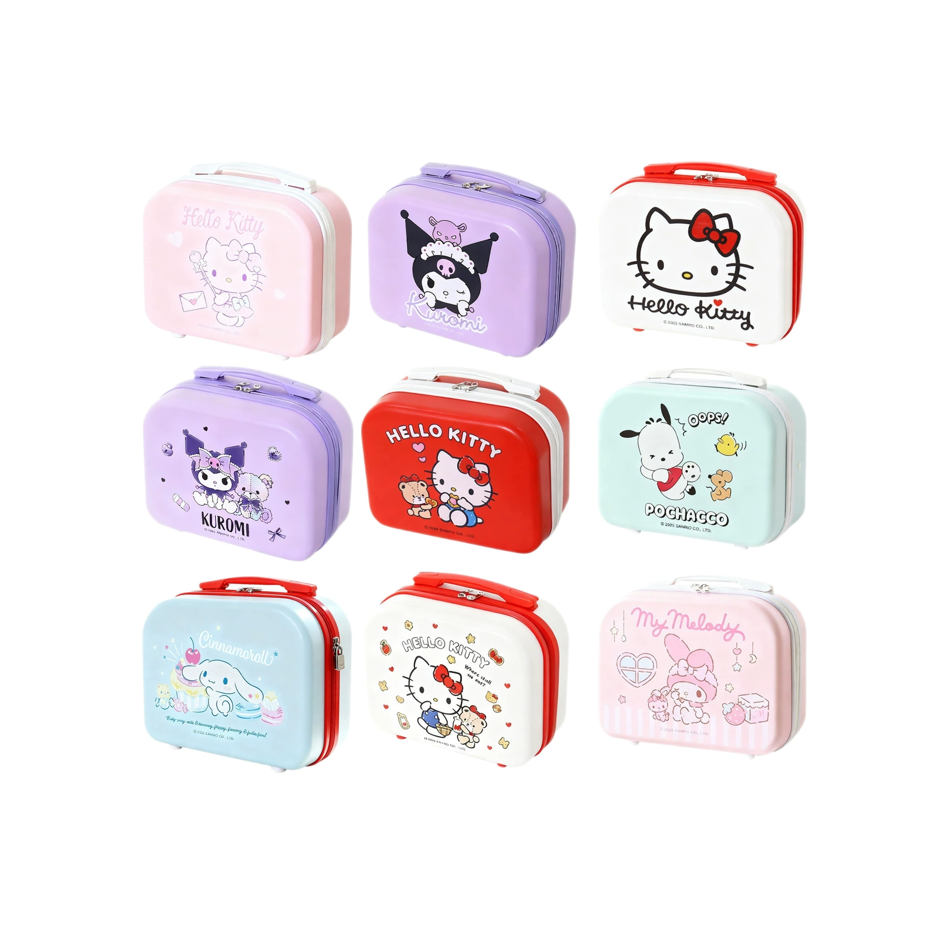 Sanrio, hello kitty, handheld small storage box for traveling, gift box