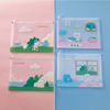 Cartoon storage bag for folders with zipper, wholesale