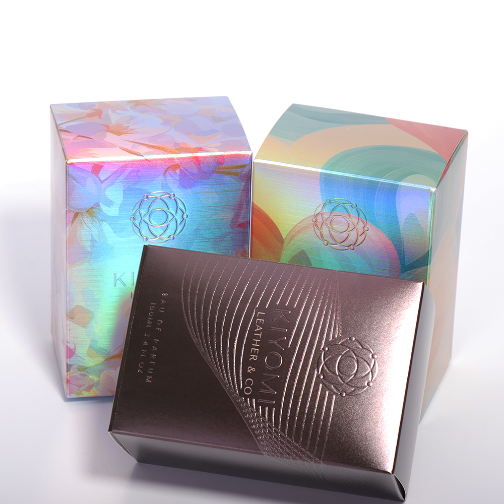 工厂定 制盒化妆品美容护肤香水产品零售豪华纸卡包装盒其他