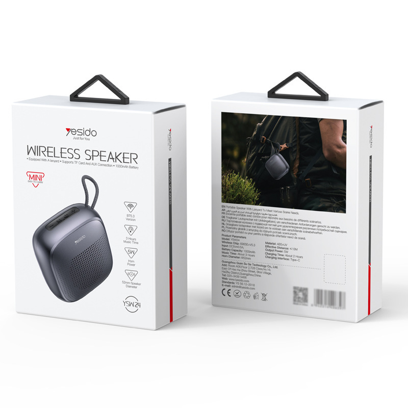 Yesido Bluetooth スピーカー屋外ポータブル小型オーディオサブウーファー国境を越えた専用ワイヤレス Bluetooth スピーカー|undefined