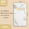 2026 Белый мраморный узор