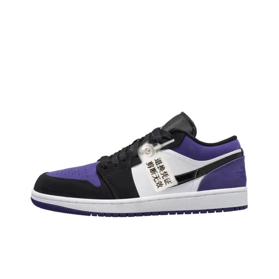 Air Jordan 1, низкие баскетбольные нескользящие универсальные кроссовки для мужчин и женщин для отдыха
