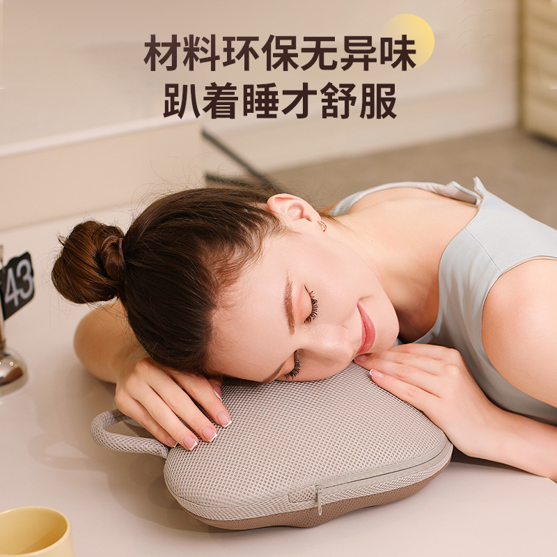 Cross-border neck, shoulder, waist, back massager leg massage pillow car home multi-functional electric full-body massage device cushion