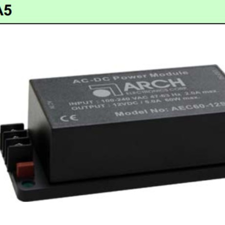 AEC60系列电源  AEC60-24S-A5 AEC60-12S-A5 AEC60-15S-A2