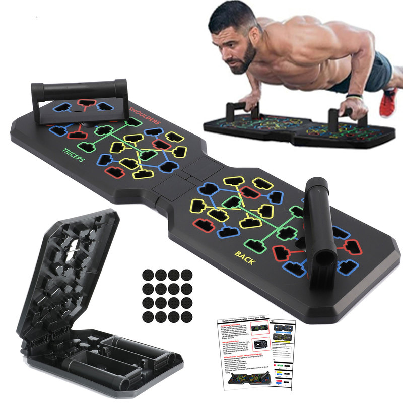 T-Shaped Multifunctional Push-Up Fitness Board Stand Portable Home Exercise Equipment for Chest and Abdominal Muscle Training Sports Equipment T-Shaped Multifunctional Push-Up Fitness Board Stand Portable Home Exercise Equipment for Chest and Abdominal Muscle Training Sports Equipment