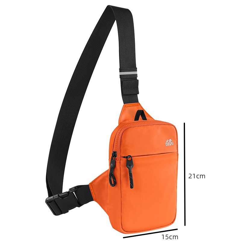 Bolso de mensajero transfronterizo del hombro de los nuevos hombres mini bolso impermeable del pecho del teléfono móvil bolso de la cintura de las mujeres del bolso de la aptitud de los deportes al aire libre