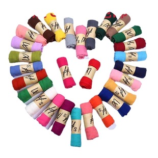 Cotton and linen scarf ladies solid color scarf scarf women winter high sense monochrome cotton and linen gift scarf wholesale manufacturers