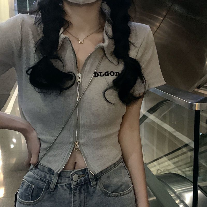 Short summer thin design brand base body-friendly T-shirt with…