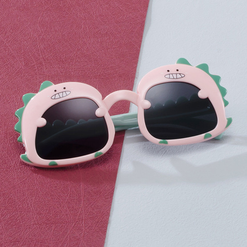 Baby Dinosaur Children's Sunglasses Cute Cartoon UV-Proof Children's Sunglasses Dinosaur Baby Toy Glasses