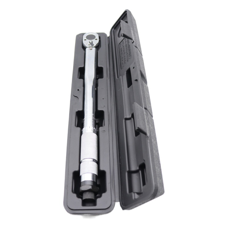 Llave de torque preestablecida llave de torque multifuncional llave de torque cromado 45 # mango de acero Escala de grabación en relieve