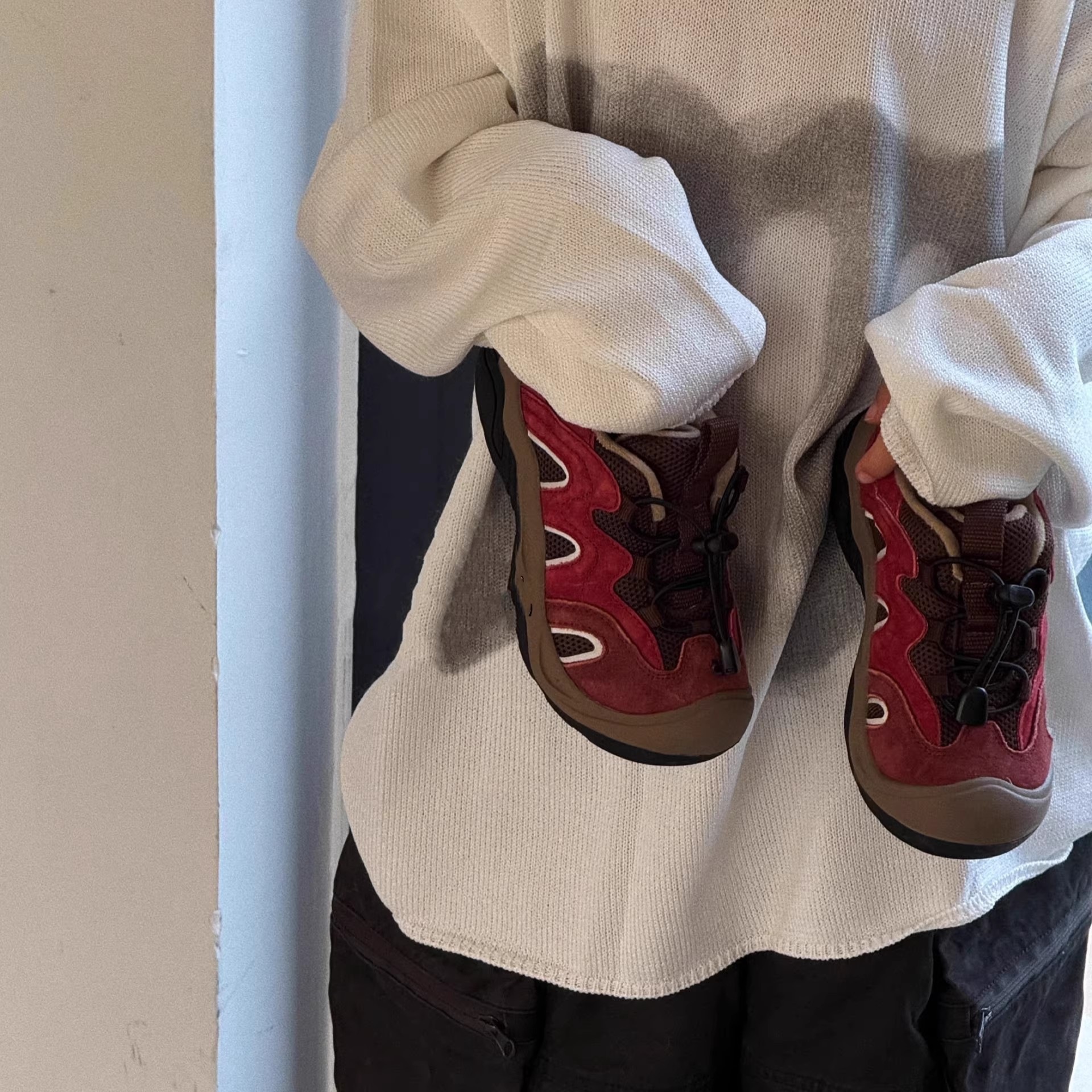 Neue Kinder-Outdoor-Freizeitschuhe für Jungen und Mädchen im Retro-Stil mit Used-Look, Forrest Gump-Motiven_voghion.com