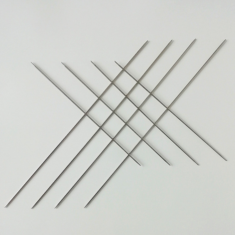 不锈钢针空心钢针织针非国标特价批发清仓手工编织毛衣材料包