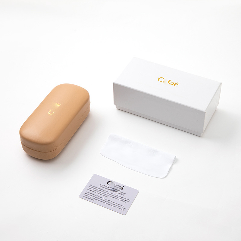 Inventario al por mayor nueva caja de gafas de alta calidad, caja de gafas de sol de alta gama, caja de gafas de sol, caja de paquete completa