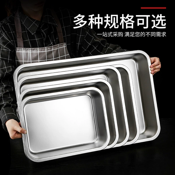 [20m deeper] 36×27×20 extra thick flat bottom square basin