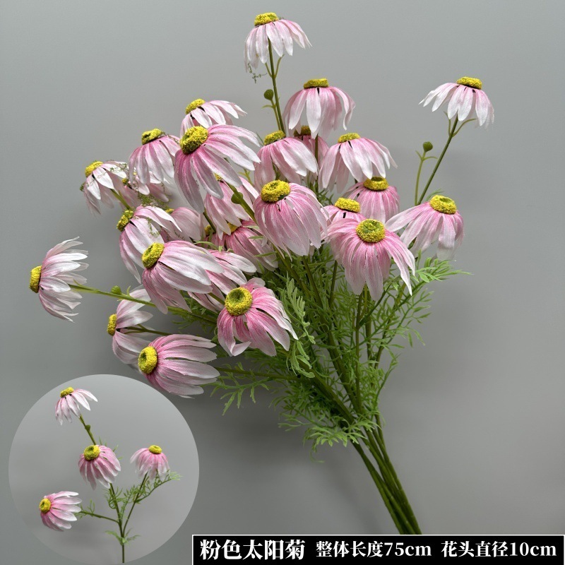 婚庆粉色系花材单只玫瑰牡丹假花结婚现场婚礼布置装饰花|undefined