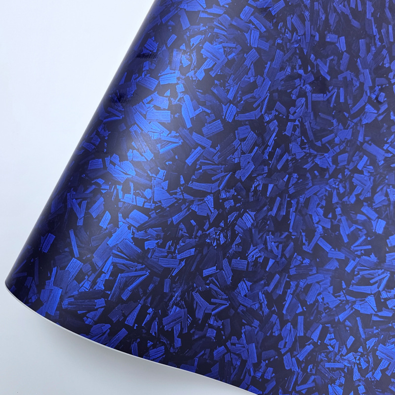 PET 무광택 단조 블루