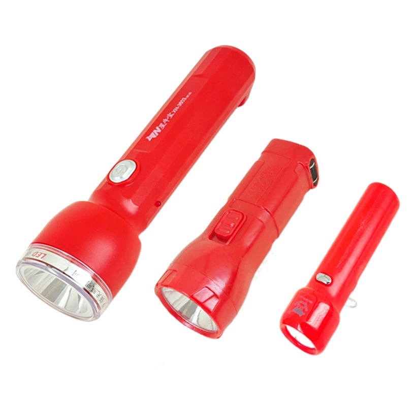 Фонарик красный свадебный праздничный бытовой светодиодный перезаряжаемый сильный свет ручной мини-маленький производитель ламп оптом