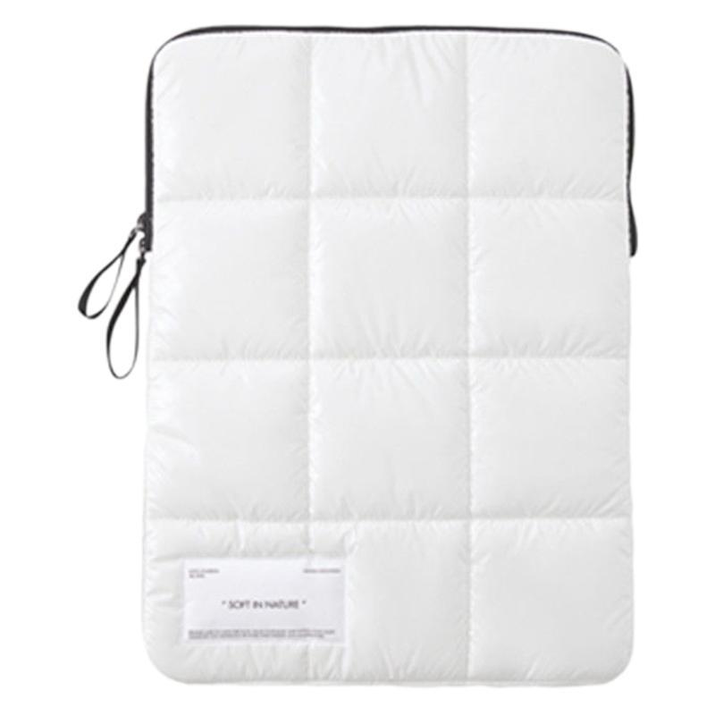 INS 한국 두꺼운 면 부드러운 내부 가방 면 충격 방지 노트북 13 인치 15 인치 컴퓨터 가방 보호 커버