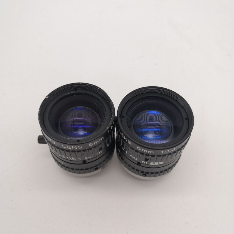 春田谷 U-TRON优创MV0614 TV LENS 6MM 1:1.4工业C口镜头 实拍