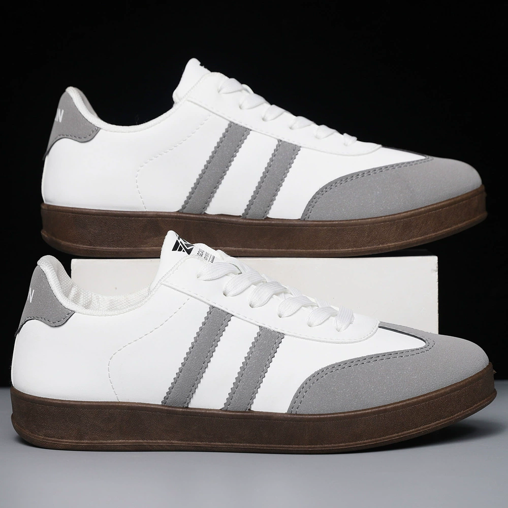 Новая немецкая мужская обувь дикая плоская белая обувь повседневная обувь спортивная повседневная обувь повседневная мода дикая немецкая спортивная обувь