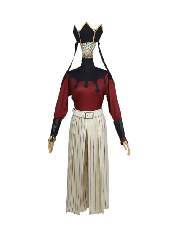 鬼灭之刃cos童磨十二鬼月上弦之二反派童磨cosplay 动漫服装现货|undefined