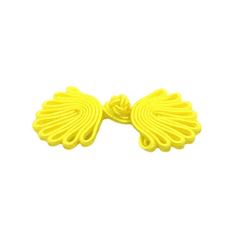 Hecho a mano de nueve cuentas hebilla de la placa de nueve cuentas sin cuentas cheongsam hebilla superior hecha a mano estilo étnico pegatinas de boda Tang traje botones decorativos