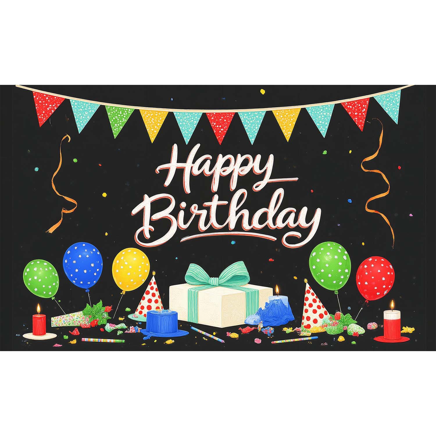 생일 배경 천 12