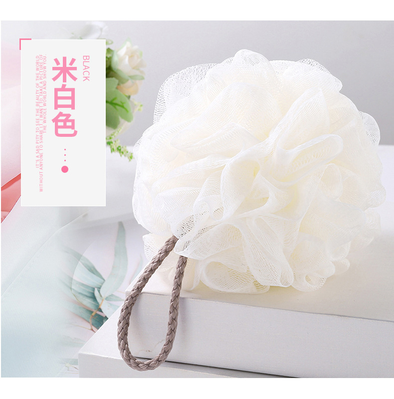 Toalla de baño grande lindo baño de espuma Bola de baño Baño no dispersos Bola de flores de baño en stock baño al por mayor Bola de flores