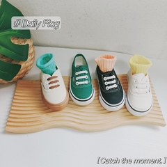 Korean Canvas Children's Shoes 2024 Spring New Model Children's Slip-on Board Shoes for Both Boys and Girls, Soft Sole Parent-Child Shoes, Versatile Fabric Shoes