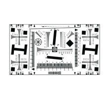 三恩驰3nh分辨率测试卡ISO12233清晰度测试图chartYE0170解析测试