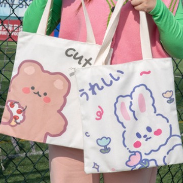 Bolsa de lona portátil impreso logo publicidad compras regalo cremallera lápiz algodón Lino cordón en blanco en stock bolsas al por mayor