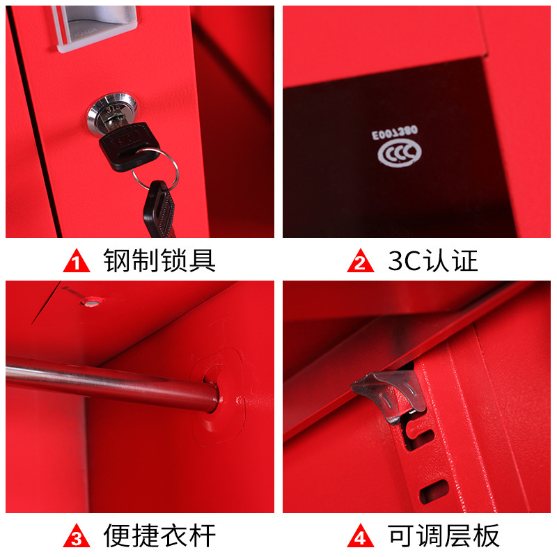 Fire Cabinet Mini Fire Station Fire Equipment Set Construction Site Cabinet Fire Extinguisher Emergency Tool Display Box