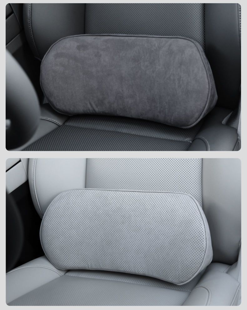 Car Lumbar Support Cushion, Thin Small Lumbar Pillow, Car Seat Support, Memory Foam Headrest, Neck Pillow Factory