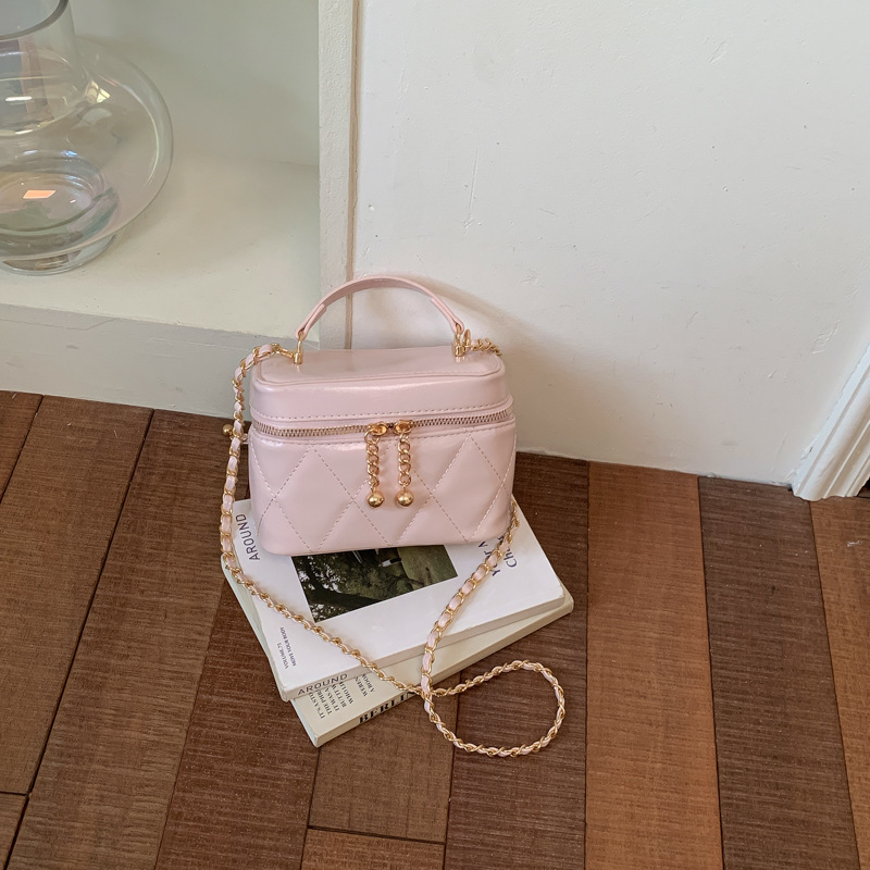 Bolsa de bordado de diamante para mujeres 2026 verano nuevo nicho de lujo de alta calidad bolso de caja de viaje ocio mochila de hombro image 8