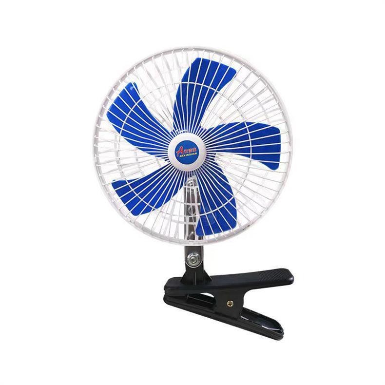 Electric Vehicle Fan 12V48V60V72V Tricycle Fan Oscillating Night Market Stall Small Electric Fan Universal for Motorcycles