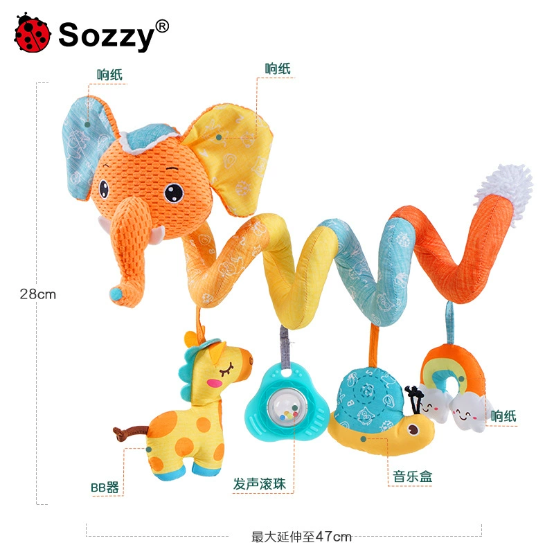 Детская коляска Sozzy, подвеска для кровати, игрушка для кроватки для машины, 0–1 лет