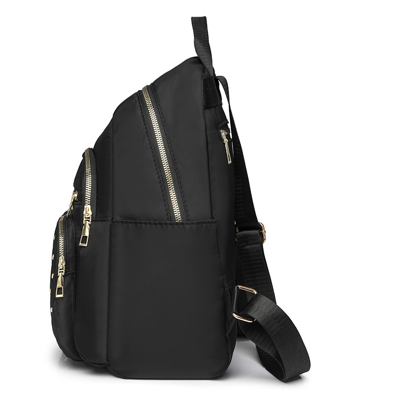 2024 verano nuevo estilo señoras nylon rombo mochila de viaje de viaje de ocio ligero al por mayor