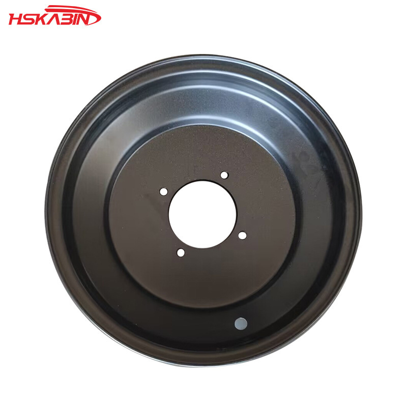 Manufacturer ATV four-wheeler motorcycle 10 inch black 4-hole front wheel rim iron wheel hub