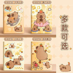 卡皮巴拉A7口袋本隨身便攜高顏值迷你小本子硬面手賬本學生記事本