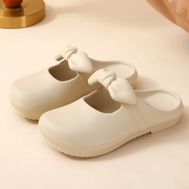 Женская EVA Слова Сладкий Баотоу Пластиковые тапочки Холодные тапочки Отдых Летний душ Пластиковые тапочки