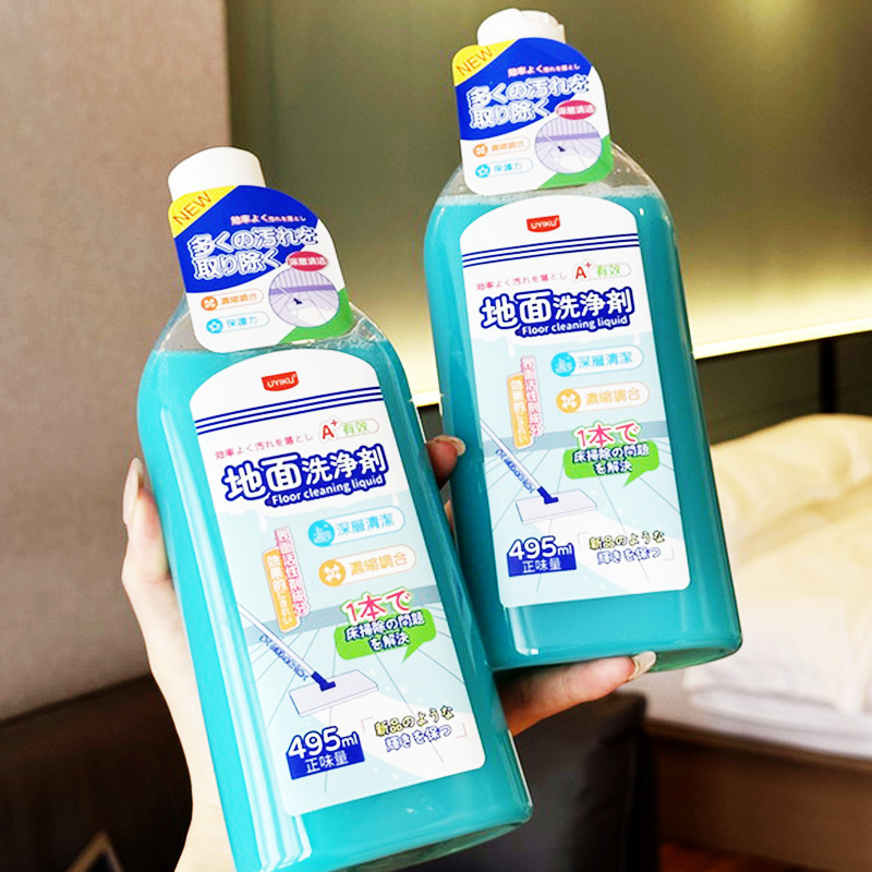 家用地板清潔劑多效強力去污擦地快去污劑495毫升地板清潔劑