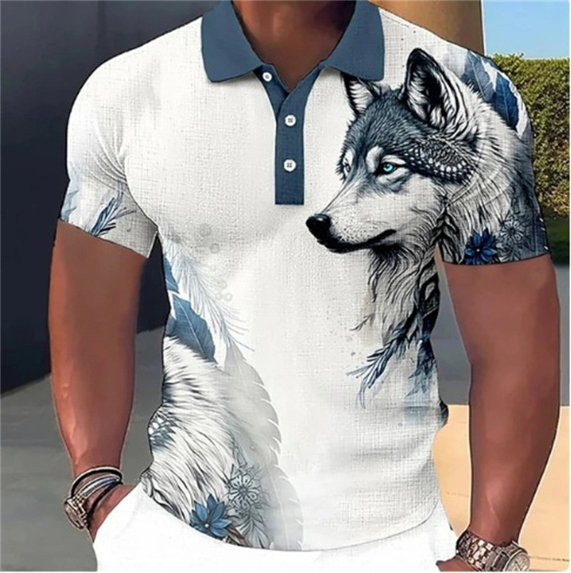 2025 nuevo estilo europeo y americano transfronterizo Amazon tendencia casual camisa POLO de manga corta de alta calidad para hombres MB13