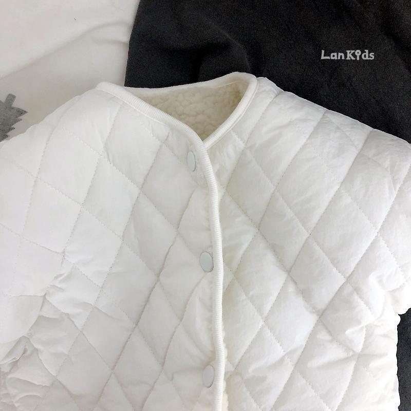 Demi-season children's velvet down jacket for men and women with…