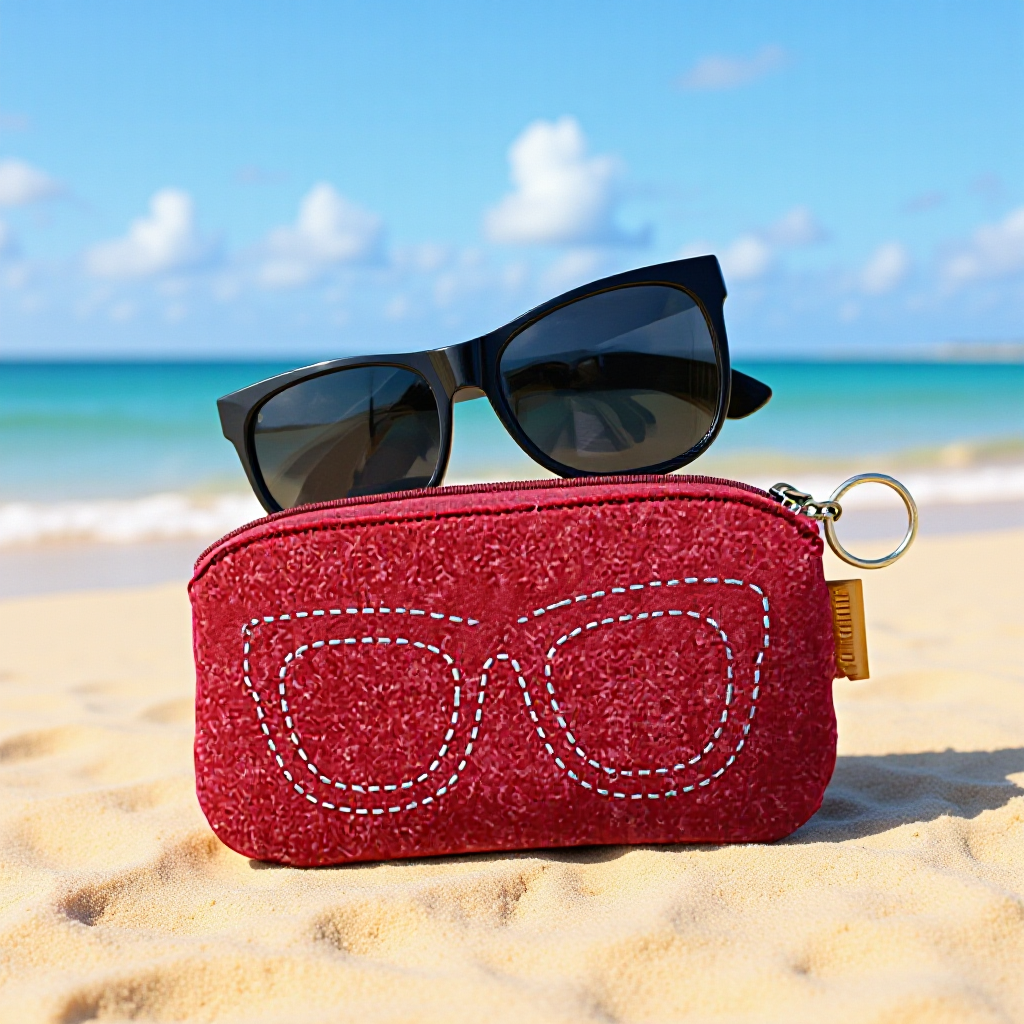 工厂生产 各种毛毡眼镜包 钱包  可印logo