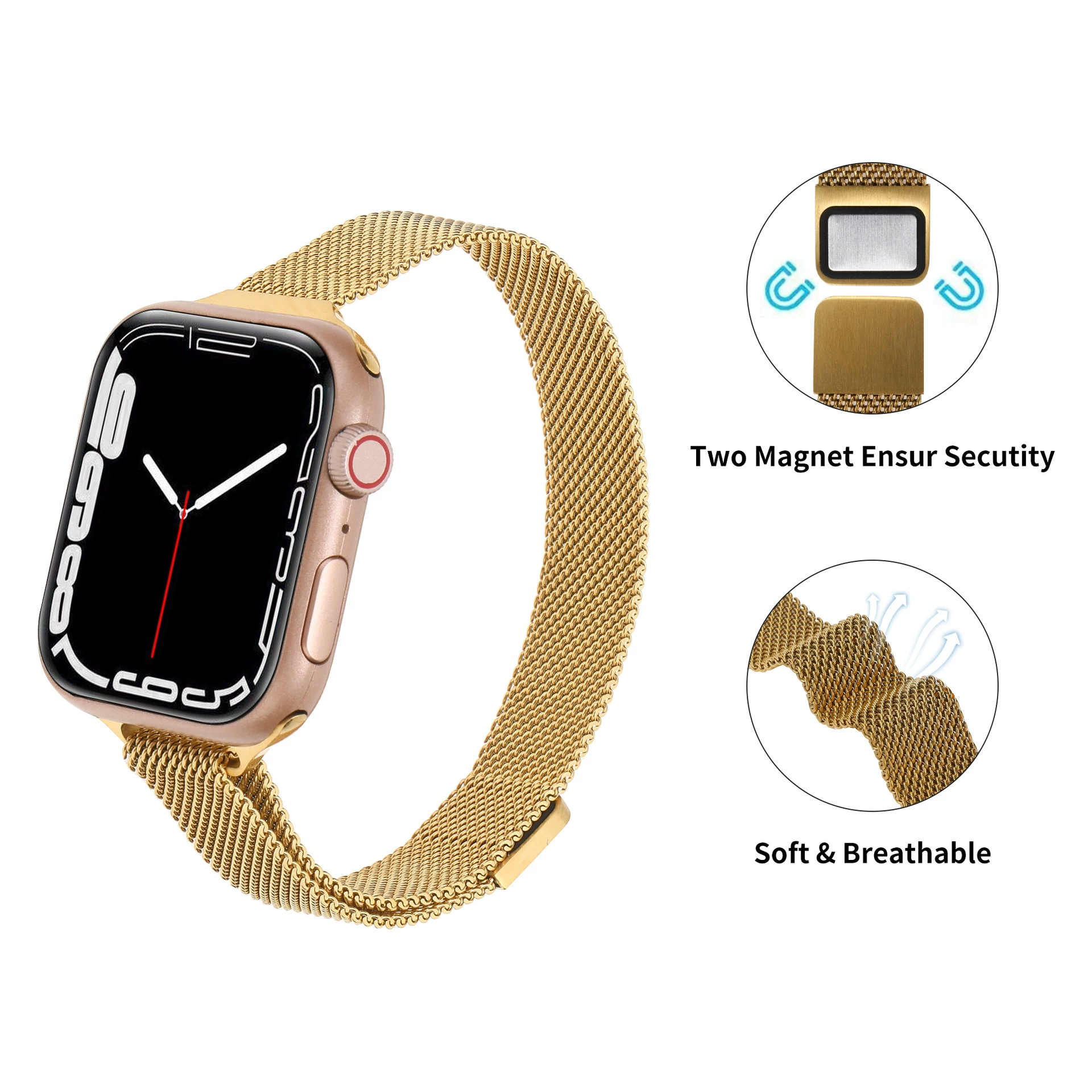 Apple, watch strap stainless steel