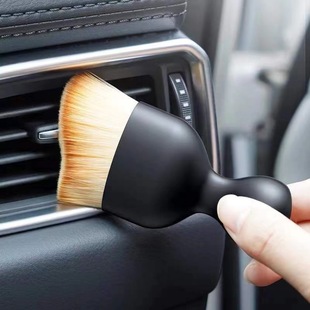 Car Interior Cleaning Tool Air Conditioning Outlet Cleaning Brush Car Washing Brush Car Interior Gap Dust Removal Easy to Use Brush